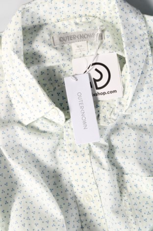 Мъжка риза Outerknown, Размер M, Цвят Бял, Цена 87,60 лв.