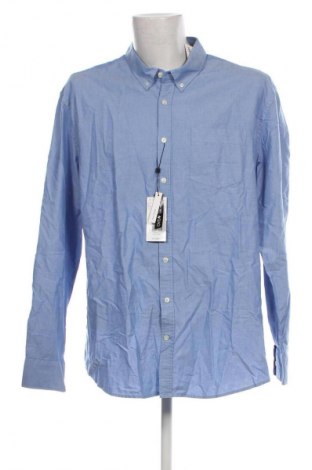 Ανδρικό πουκάμισο Oviesse, Μέγεθος 4XL, Χρώμα Μπλέ, Τιμή 22,52 €