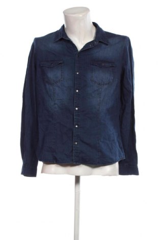 Ανδρικό πουκάμισο Page One, Μέγεθος XL, Χρώμα Μπλέ, Τιμή 10,76 €