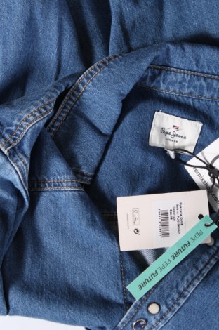 Herrenhemd Pepe Jeans, Größe XS, Farbe Blau, Preis 38,35 €