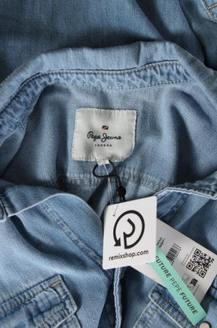 Ανδρικό πουκάμισο Pepe Jeans, Μέγεθος M, Χρώμα Μπλέ, Τιμή 35,16 €