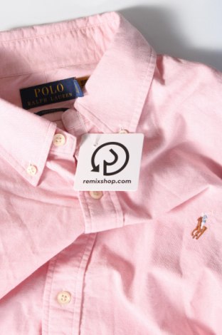 Męska koszula Polo By Ralph Lauren, Rozmiar M, Kolor Różowy, Cena 321,06 zł