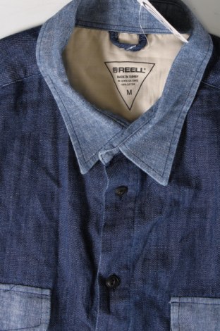 Мъжка риза Reell, Размер M, Цвят Син, Цена 17,00 лв.