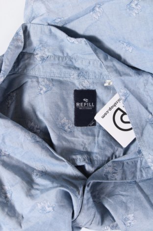 Ανδρικό πουκάμισο Refill, Μέγεθος XL, Χρώμα Μπλέ, Τιμή 10,76 €