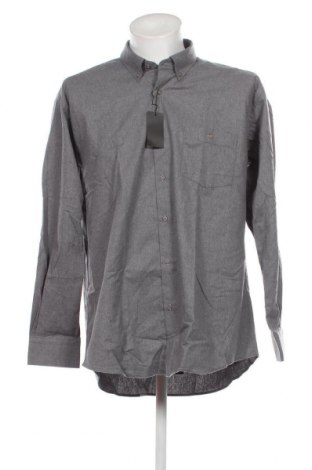 Ανδρικό πουκάμισο Renoma, Μέγεθος XXL, Χρώμα Γκρί, Τιμή 17,07 €