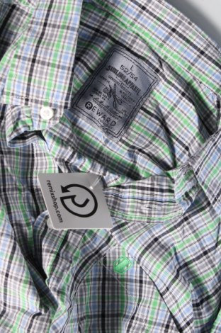 Ανδρικό πουκάμισο Reward, Μέγεθος L, Χρώμα Πολύχρωμο, Τιμή 9,87 €