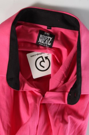 Herrenhemd Rusty Neal, Größe XXL, Farbe Rosa, Preis € 10,20