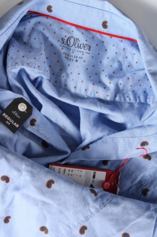 Pánská košile  S.Oliver, Velikost M, Barva Modrá, Cena  614,00 Kč