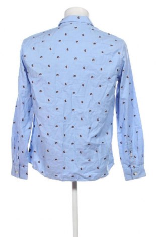 Ανδρικό πουκάμισο S.Oliver, Μέγεθος M, Χρώμα Μπλέ, Τιμή 23,82 €