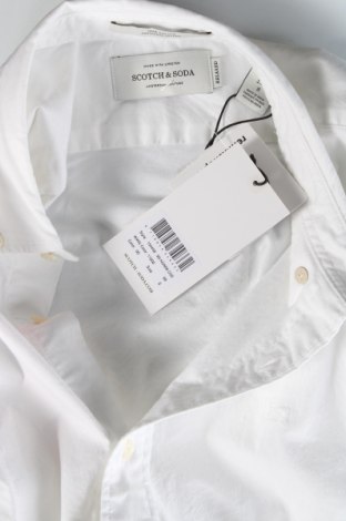 Ανδρικό πουκάμισο Scotch & Soda, Μέγεθος S, Χρώμα Λευκό, Τιμή 49,79 €