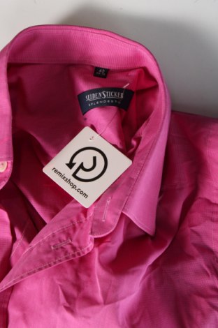 Herrenhemd Seidensticker, Größe L, Farbe Rosa, Preis 11,83 €