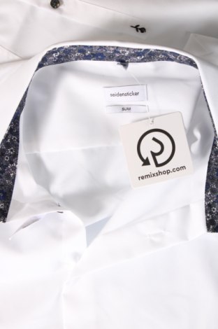 Ανδρικό πουκάμισο Seidensticker, Μέγεθος L, Χρώμα Λευκό, Τιμή 23,81 €