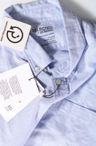 Ανδρικό πουκάμισο Selected Homme, Μέγεθος XL, Χρώμα Μπλέ, Τιμή 26,37 €
