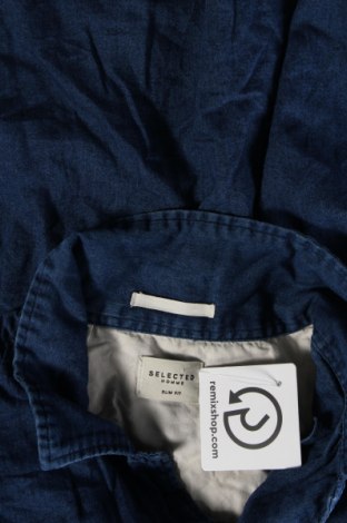 Herrenhemd Selected Homme, Größe L, Farbe Blau, Preis 23,66 €