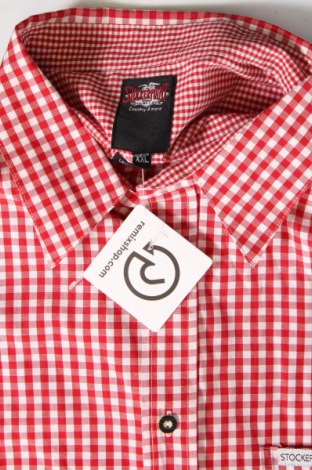 Pánska košeľa  Stockerpoint, Veľkosť XXL, Farba Červená, Cena  10,60 €