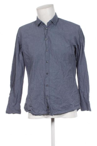 Ανδρικό πουκάμισο Strellson, Μέγεθος L, Χρώμα Μπλέ, Τιμή 18,71 €