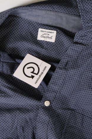 Ανδρικό πουκάμισο Tchibo, Μέγεθος M, Χρώμα Μπλέ, Τιμή 8,97 €