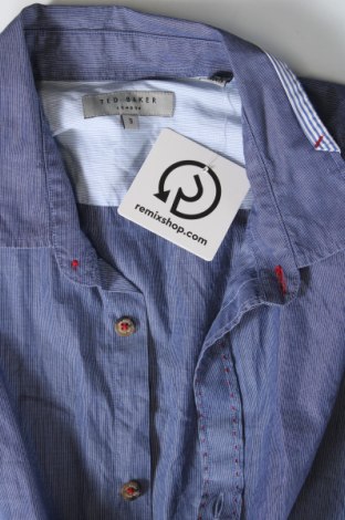 Ανδρικό πουκάμισο Ted Baker, Μέγεθος S, Χρώμα Μπλέ, Τιμή 33,56 €