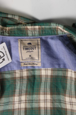 Herrenhemd Timezone, Größe M, Farbe Mehrfarbig, Preis 8,90 €