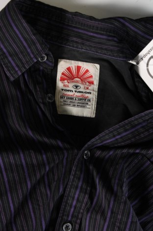 Ανδρικό πουκάμισο Tom Tailor, Μέγεθος XL, Χρώμα Μαύρο, Τιμή 10,54 €