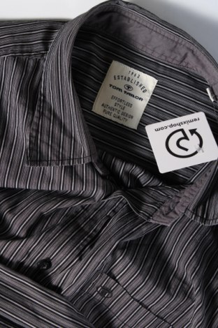 Ανδρικό πουκάμισο Tom Tailor, Μέγεθος 3XL, Χρώμα Γκρί, Τιμή 21,03 €