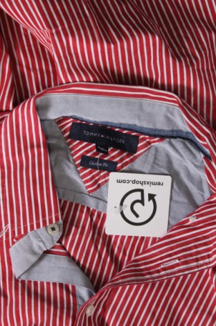 Herrenhemd Tommy Hilfiger, Größe M, Farbe Rot, Preis 28,70 €