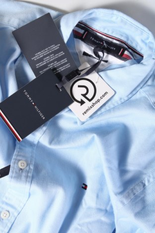 Ανδρικό πουκάμισο Tommy Hilfiger, Μέγεθος M, Χρώμα Μπλέ, Τιμή 48,76 €