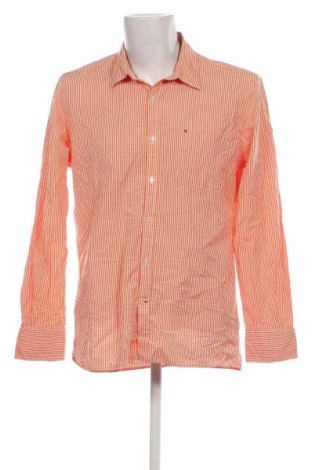 Мъжка риза Tommy Hilfiger, Размер L, Цвят Оранжев, Цена 41,25 лв.