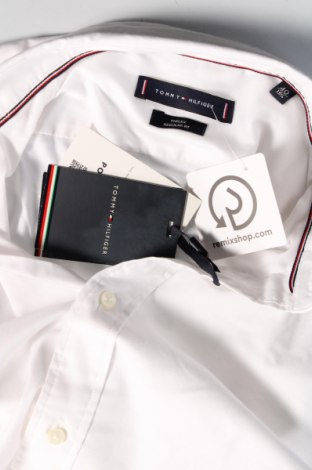 Ανδρικό πουκάμισο Tommy Hilfiger, Μέγεθος M, Χρώμα Λευκό, Τιμή 48,76 €
