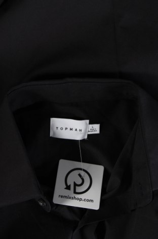 Мъжка риза Topman, Размер L, Цвят Черен, Цена 42,35 лв.