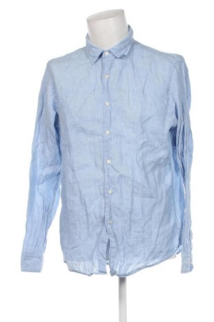 Herrenhemd Uniqlo, Größe L, Farbe Blau, Preis 10,20 €