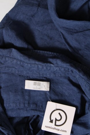 Herrenhemd Uniqlo, Größe L, Farbe Blau, Preis 17,00 €