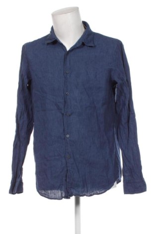 Herrenhemd Uniqlo, Größe L, Farbe Blau, Preis 10,20 €