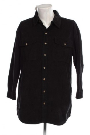 Ανδρικό πουκάμισο Urban Classics, Μέγεθος M, Χρώμα Μαύρο, Τιμή 23,81 €