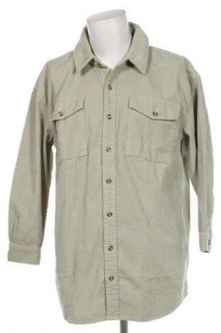 Мъжка риза Urban Classics, Размер M, Цвят Зелен, Цена 46,20 лв.