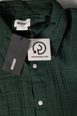 Pánská košile  Weekday, Velikost S, Barva Zelená, Cena  574,00 Kč