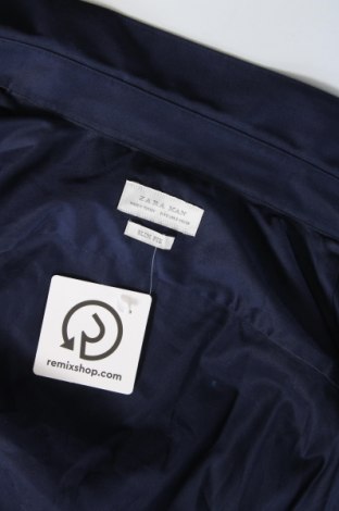 Ανδρικό πουκάμισο Zara, Μέγεθος S, Χρώμα Μπλέ, Τιμή 17,38 €