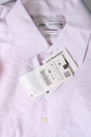 Ανδρικό πουκάμισο Zara, Μέγεθος M, Χρώμα Ρόζ , Τιμή 23,82 €