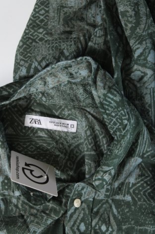 Cămașă de bărbați Zara, Mărime S, Culoare Verde, Preț 55,92 Lei