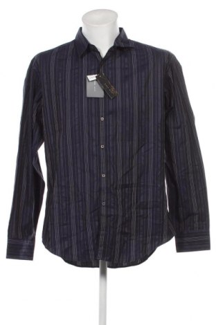Ανδρικό πουκάμισο Zara Man, Μέγεθος XXL, Χρώμα Μπλέ, Τιμή 28,58 €
