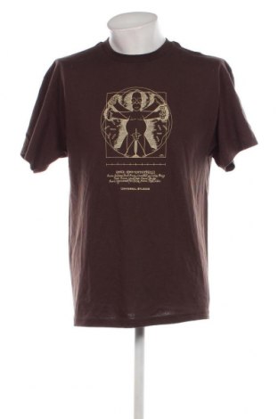 Мъжка тениска, Размер L, Цвят Кафяв, Цена 13,69 лв.