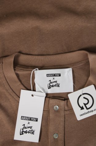 Мъжка тениска About You x Jaime Lorente, Размер L, Цвят Кафяв, Цена 31,00 лв.