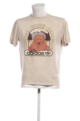Herren T-Shirt Adidas, Größe M, Farbe Ecru, Preis € 28,87