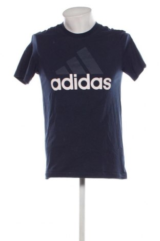 Ανδρικό t-shirt Adidas, Μέγεθος M, Χρώμα Μπλέ, Τιμή 8,40 €