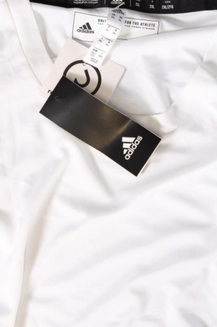 Herren T-Shirt Adidas, Größe XXL, Farbe Weiß, Preis € 43,14