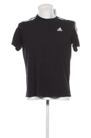 Herren T-Shirt Adidas, Größe L, Farbe Schwarz, Preis € 18,79