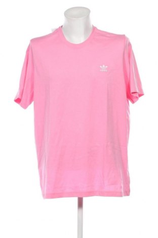 Męski T-shirt Adidas Originals, Rozmiar XL, Kolor Różowy, Cena 165,26 zł