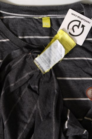 Herren T-Shirt Alife And Kickin, Größe XXL, Farbe Grau, Preis € 9,74
