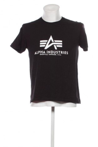 Tricou de bărbați Alpha Industries, Mărime M, Culoare Negru, Preț 184,21 Lei
