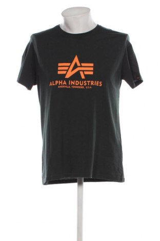 Herren T-Shirt Alpha Industries, Größe L, Farbe Grün, Preis € 28,87